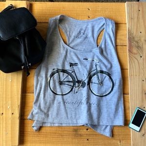 Cropped Bicycle Shirt
